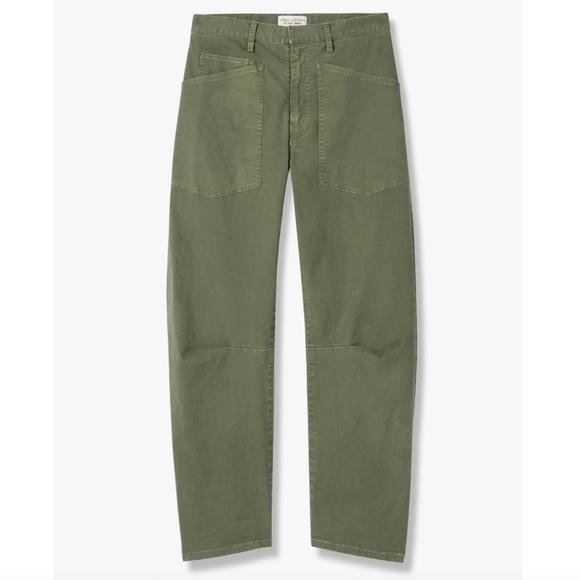 NILI LOTAN Shon Cotton Pants in Camo Green - EUC! - 4 - Picture 2 of 12